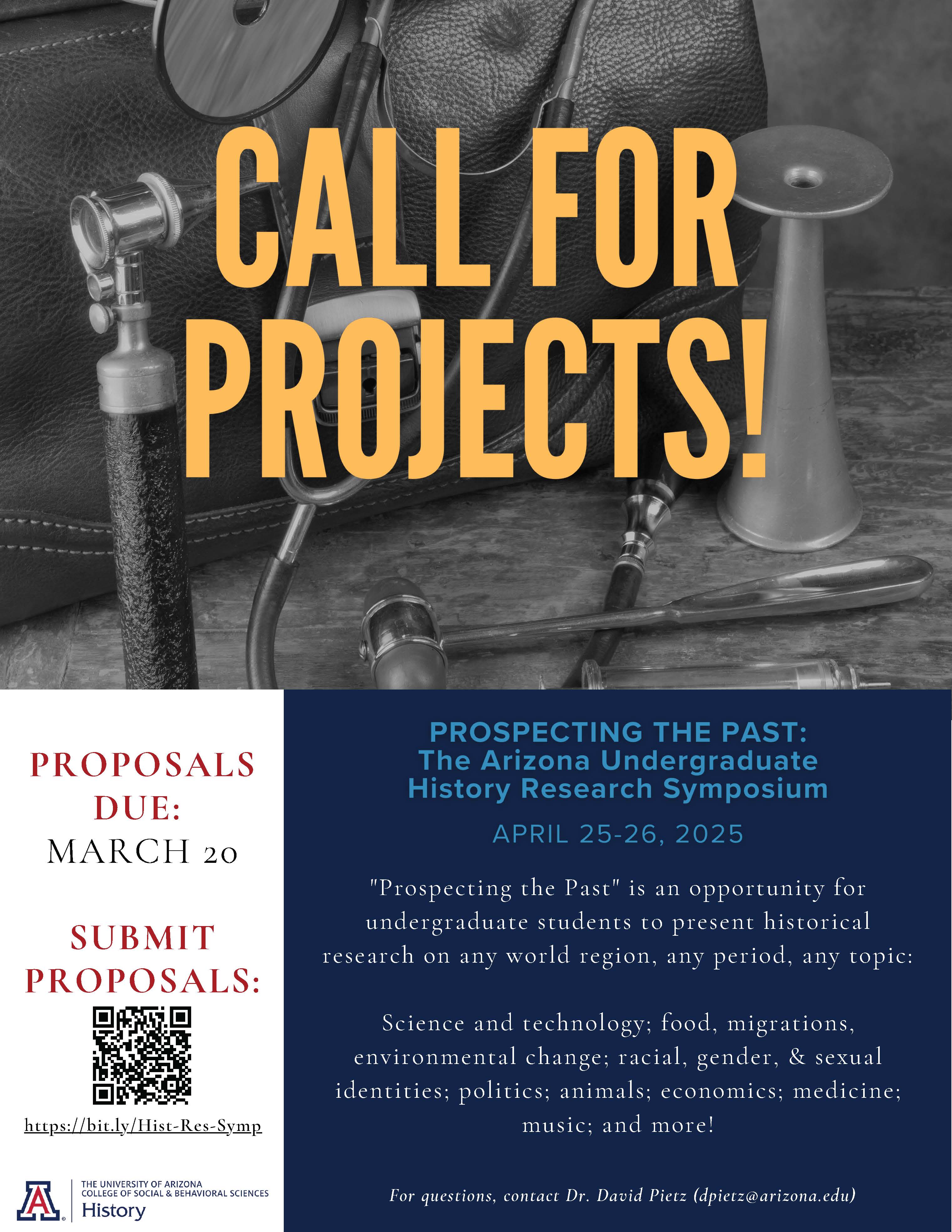 Flyer for Prospecting the Past